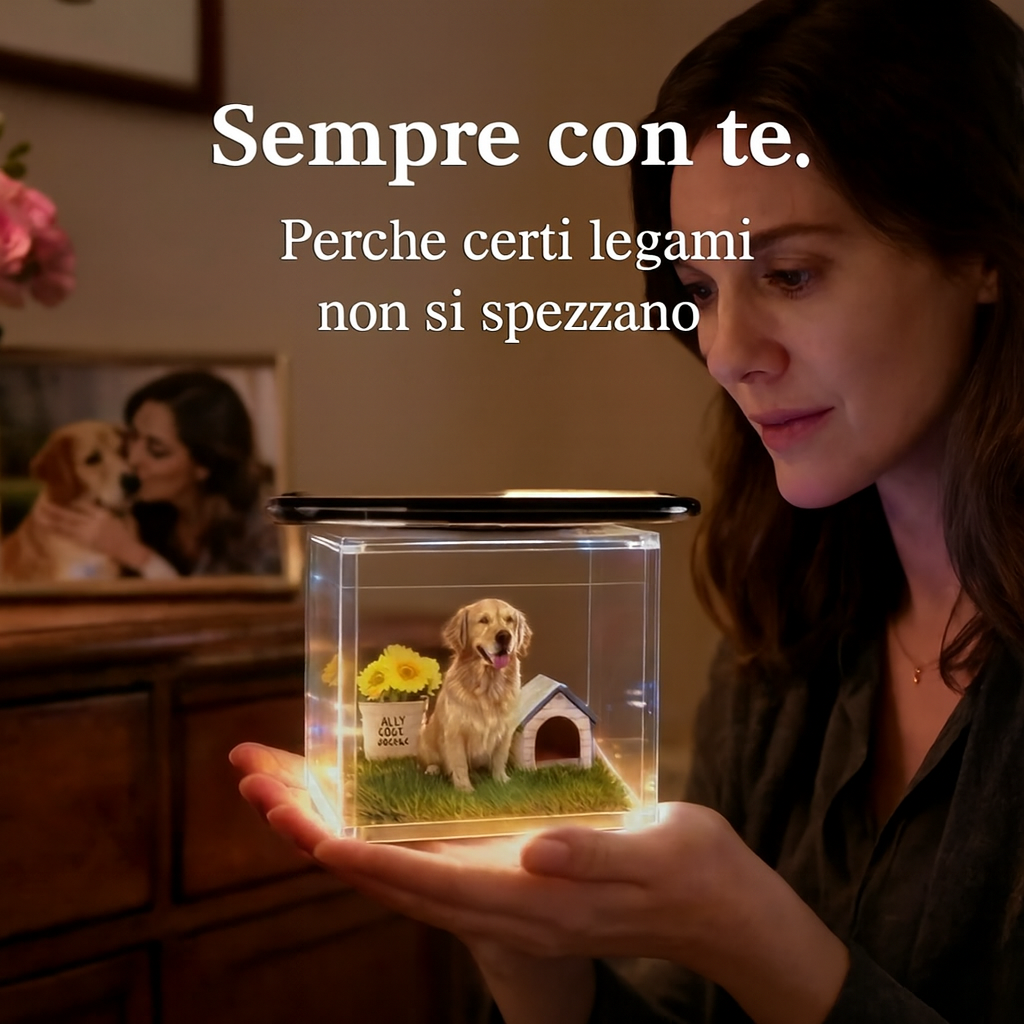 ZampaAI™ – Ricordo Olografico Personalizzato